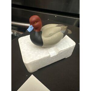 Jett Brunet Miniature Redhead Duck Decoy 14th